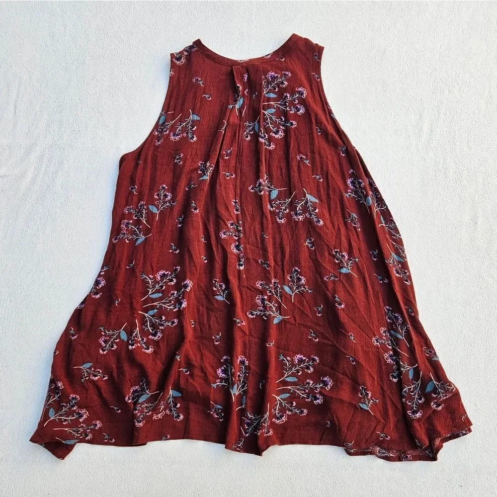 Free People Swing Tree Tunic Tank Top Size Small